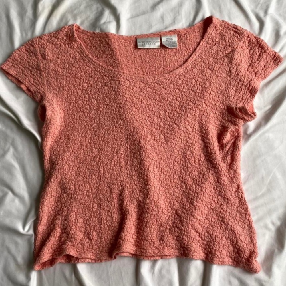 Vintage 90s/y2k Pink Top
